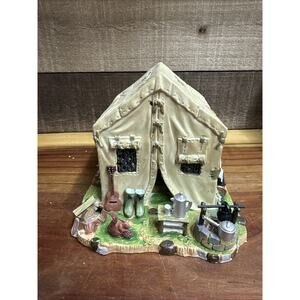 Lemax Vail Village Camping Tent In Box